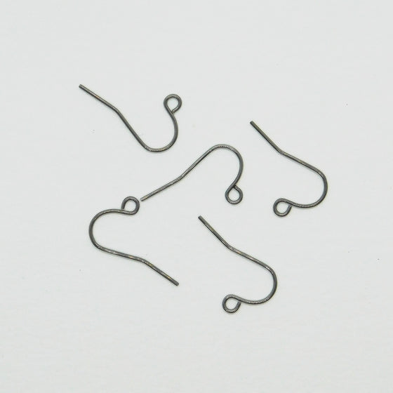 Stainless Steel Earwires_French Hooks_5 pair_Hypo Allergenic_Natural Jewelry_Small Earwires