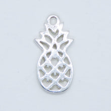  1) Amoracast Pineapple Charm_13.5x6.5mm_Sterling Silver_Tropical
