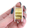 10 yard spool) 24 gauge Non Tarnish Gold Plate Wire_Dead Soft_Wirework_Jewelry Design