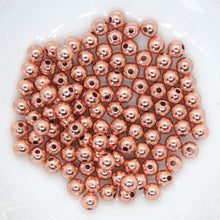  50 beads) 3mm Copper Ball Beads_Round Spacers