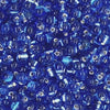 12.5 grams) 3.4mm Miyuki Drop Beads #DP-19 Silver-lined Sapphire Blue