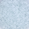 12.5 grams) 3.4mm Miyuki Drop Beads #131F Frosted Clear
