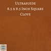1 sheet) 8.5 inch Square Ultrasuede Fabric Clove