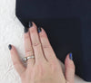 Ultrasuede Fabric_Classic Navy_8.5x8.5 inches square_Microsuede Backing_Bead Embroidery