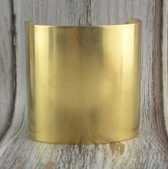 2-1/2&quot; Brass Cuff_Bracelet Blank_Cuff Bracelet_Raw Brass Base_Jewelry Design_Findings_