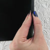 Black Ultrasuede Fabric_Bead Embroidery_8.5x8.5 inches square_Microsuede Backing_Jewelry Design_Beading Base