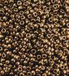 15/0 Seed Beads_Miyuki #457_Metallic Dark Bronze