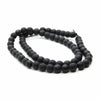 6mm Matte Faceted Onyx Rounds_Natural Beads_Stone Rounds_15 inch strand_Designer Quality_Inner Strength_Jewelry Design_Pagan Jewelry