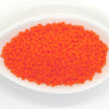 11/0 Delica Beads_DB #752_Dyed Semifrost Opaque Orange_Halloween Orange_10 grams_Miyuki Beads_Japanese Seed Beads