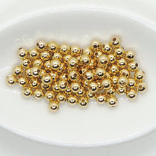 3mm Gold Plated Ball Beads_50 beads_Round Spacers