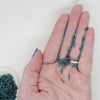 7 grams 1.3x6mm Miyuki Slender Bugles #2008 Matte Metallic Patina Iris