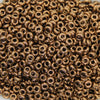 9 grams) 11/0 Toho Demi Rounds_2.2mm_#221 Metallic Bronze__donut_o beads_seed beads