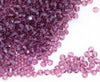 50 beads) 4mm Preciosa Crystal Round Beads_Amethyst Purple_