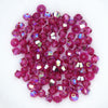50 beads) 3mm SW Bicones_Fuchsia AB_Article 5328