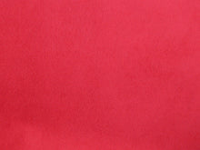  Flash Red Ultrasuede Light Fabric_8.5x8.5 inches square_Bead Embroidery_Microsuede