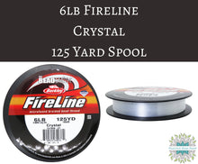  125 yards) Fireline 6lb_Crystal_Size D_Beading Thread