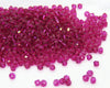 50 beads) 4mm Preciosa Crystal Bicones_Fuchsia Pink