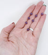 36 beads) 6mm Preciosa Crystal Bicones Amethyst Opal