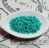 8/0 Seed Beads_Opaque Turquoise_Miyuki #412_10 grams_Size 8_Japanese Seed Beads_Jewelry Design_Beadweaving